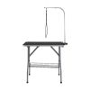 VEVOR Pet Grooming Table Arm with Clamp, 36''x24'' Dog Grooming Station, Foldable Pets Grooming Stand for Medium and Small Dogs