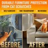 Heavy Duty Cat Scratch Deterrent Furniture Protectors for Sofa Doors Clear Couch Protectors 20 Sheets